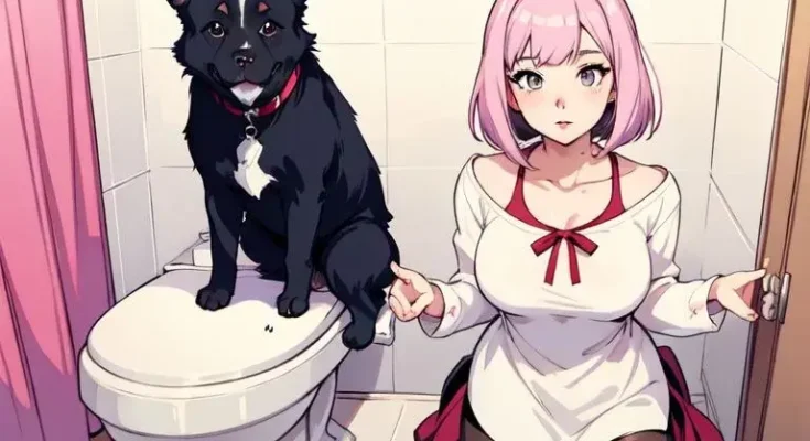 Why Dogs Follow You to The Bathroom.
