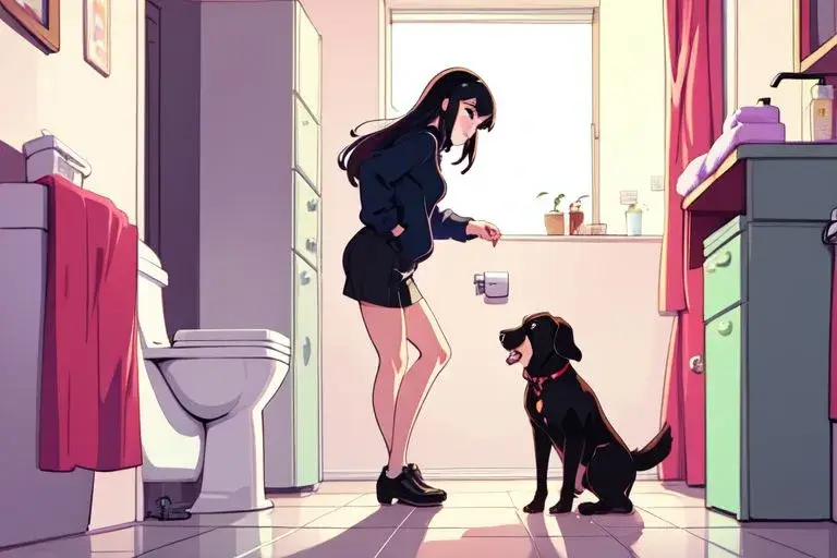 Why Dogs Follow You to The Bathroom